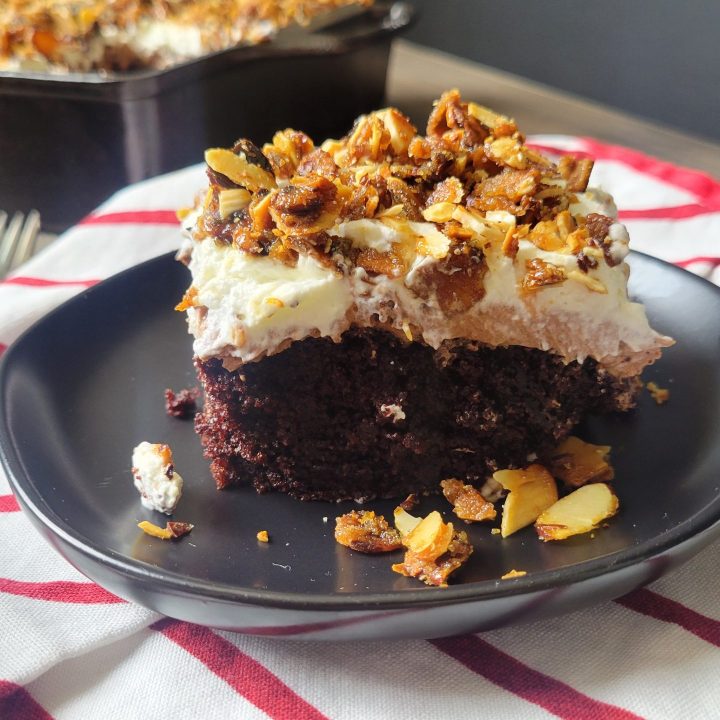 Chocolate Cake with Nutella Buttercream